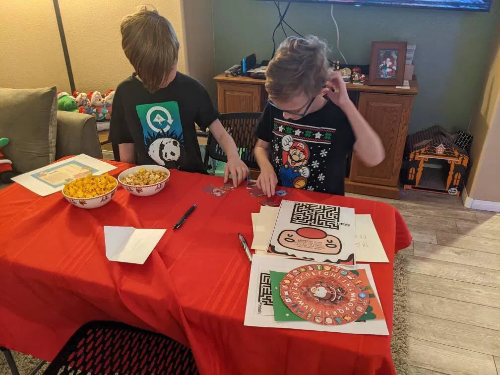 Printable Christmas Escape Rooms for Kids