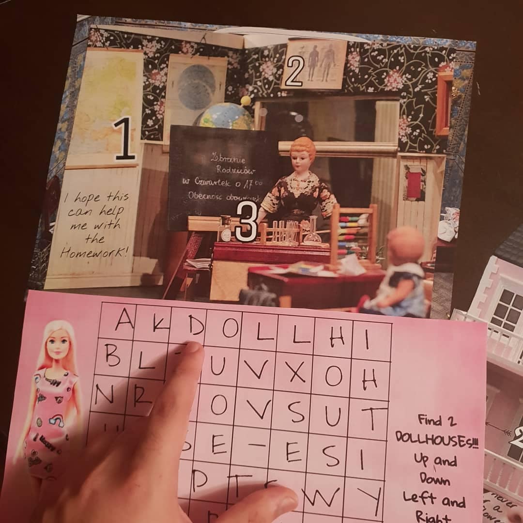 The Dollhouse Printable Escape Room - MysteryLocks Home Escape Rooms