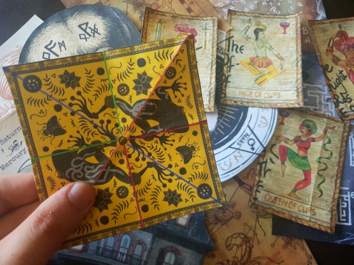 The Mystic Mansion Printable Escape Room - MysteryLocks Home Escape Rooms