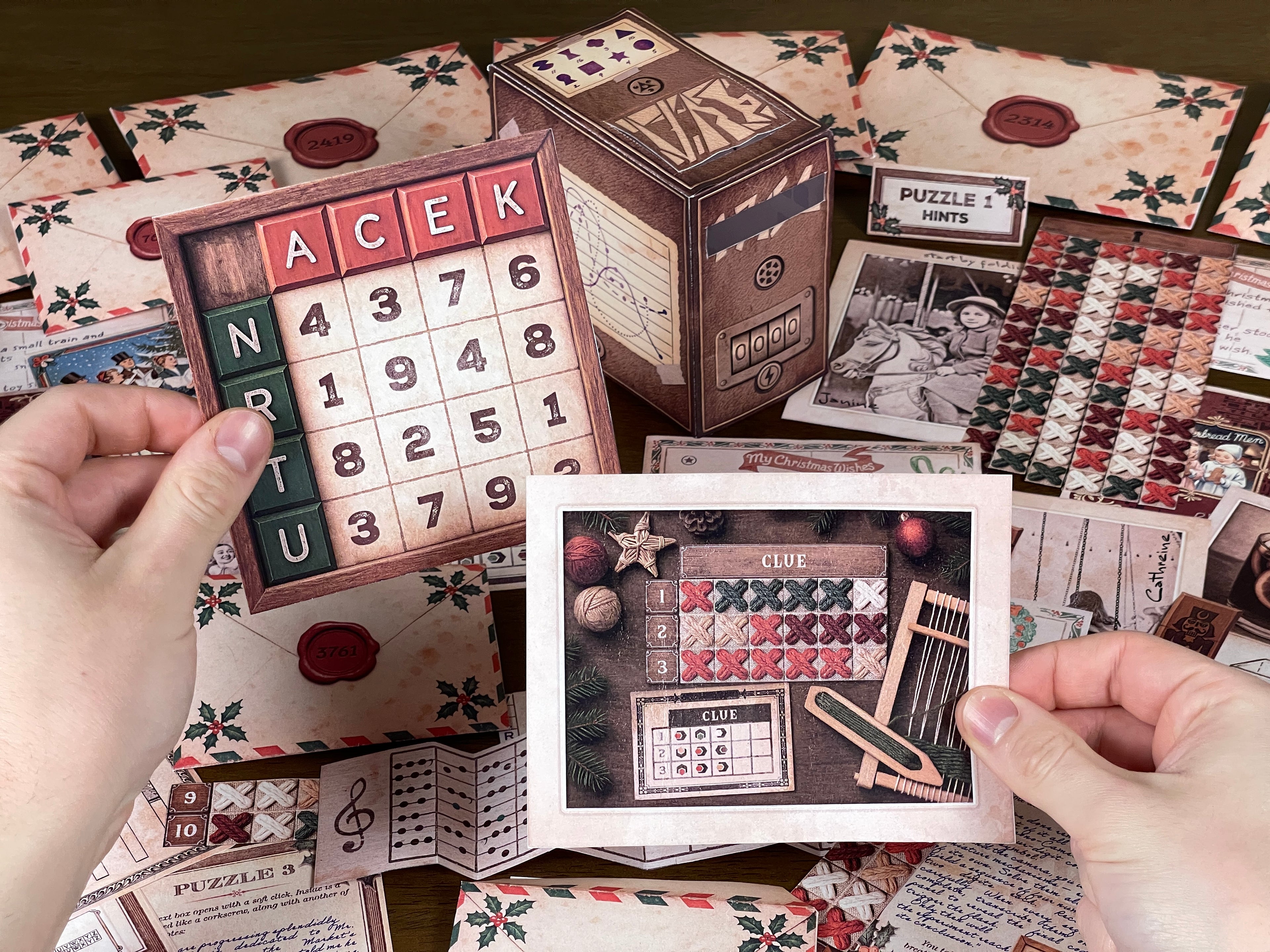 The Christmas Market - Printable Christmas Escape Room