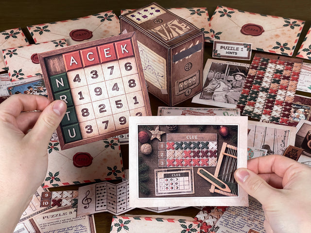 The Christmas Market - Printable Christmas Escape Room