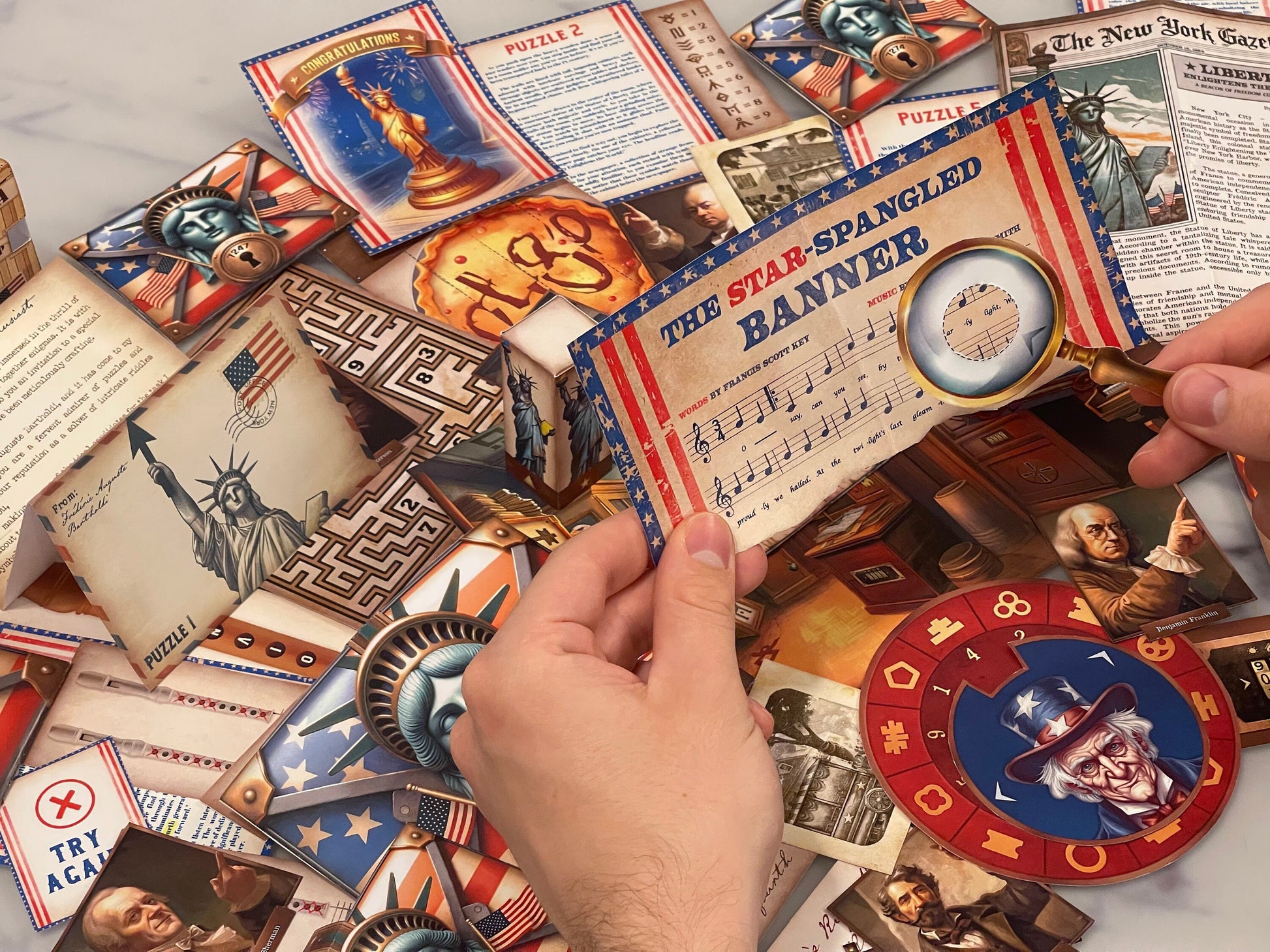 Discover the ultimate DIY Independence Day Escape Room, designed for families to enjoy together. This engaging educational game provides a fun way to learn about the history of July 4th and its significance as Independence Day.