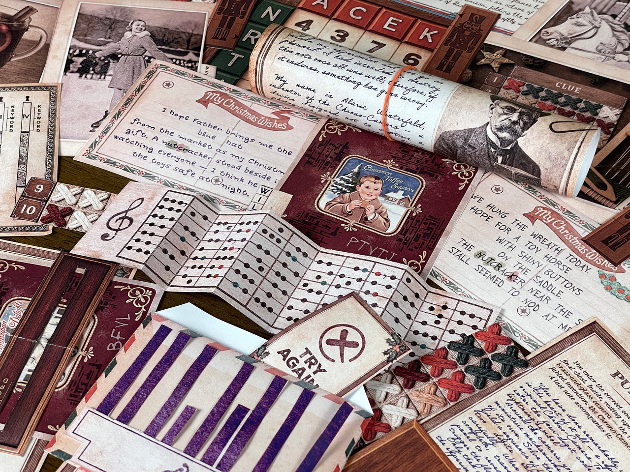 The Christmas Market - Printable Christmas Escape Room