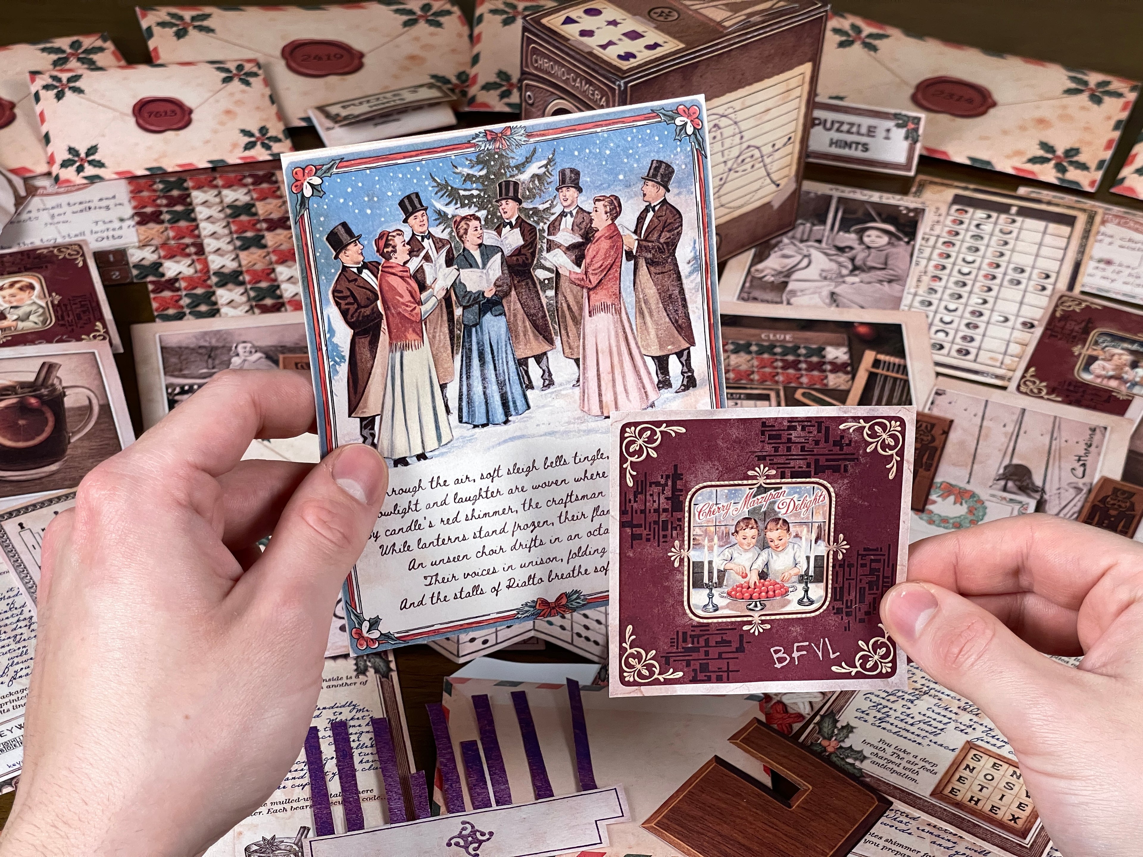 The Christmas Market - Printable Christmas Escape Room