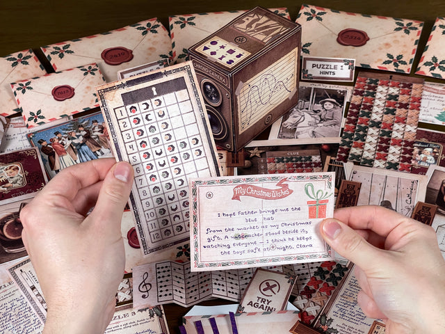 The Christmas Market - Printable Christmas Escape Room