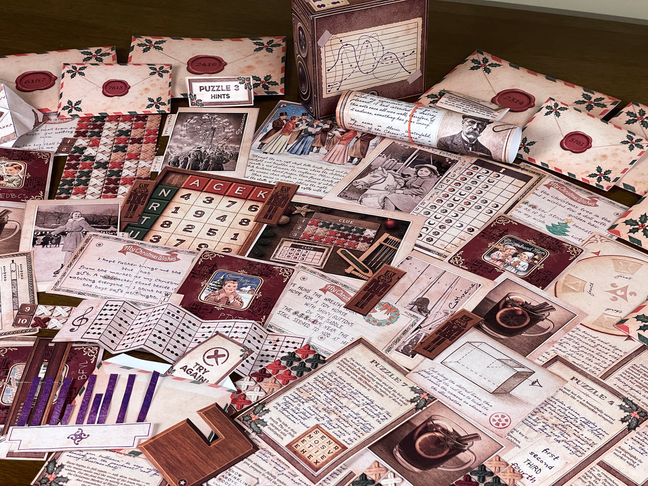 The Christmas Market - Printable Christmas Escape Room