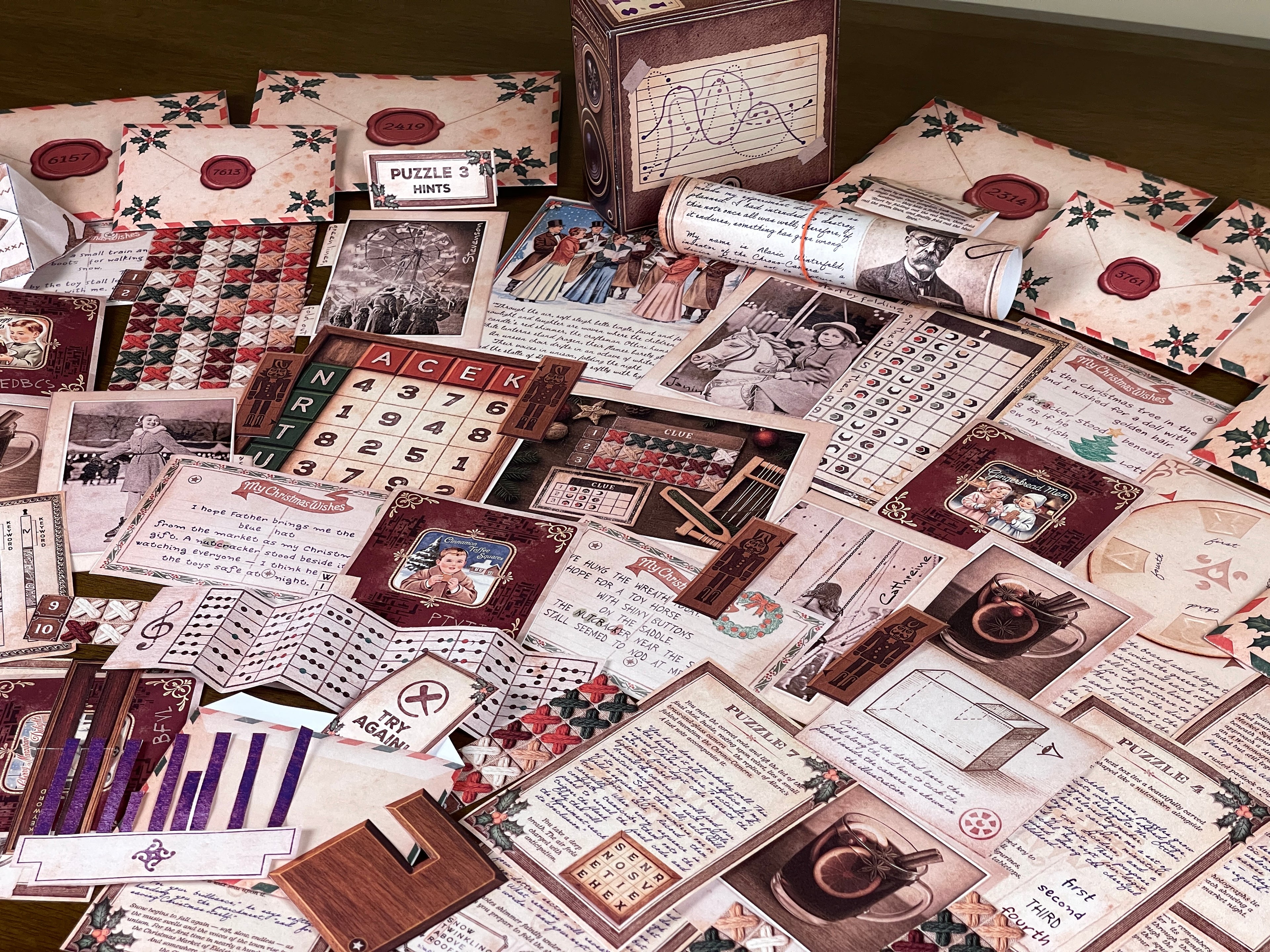 The Christmas Market - Printable Christmas Escape Room