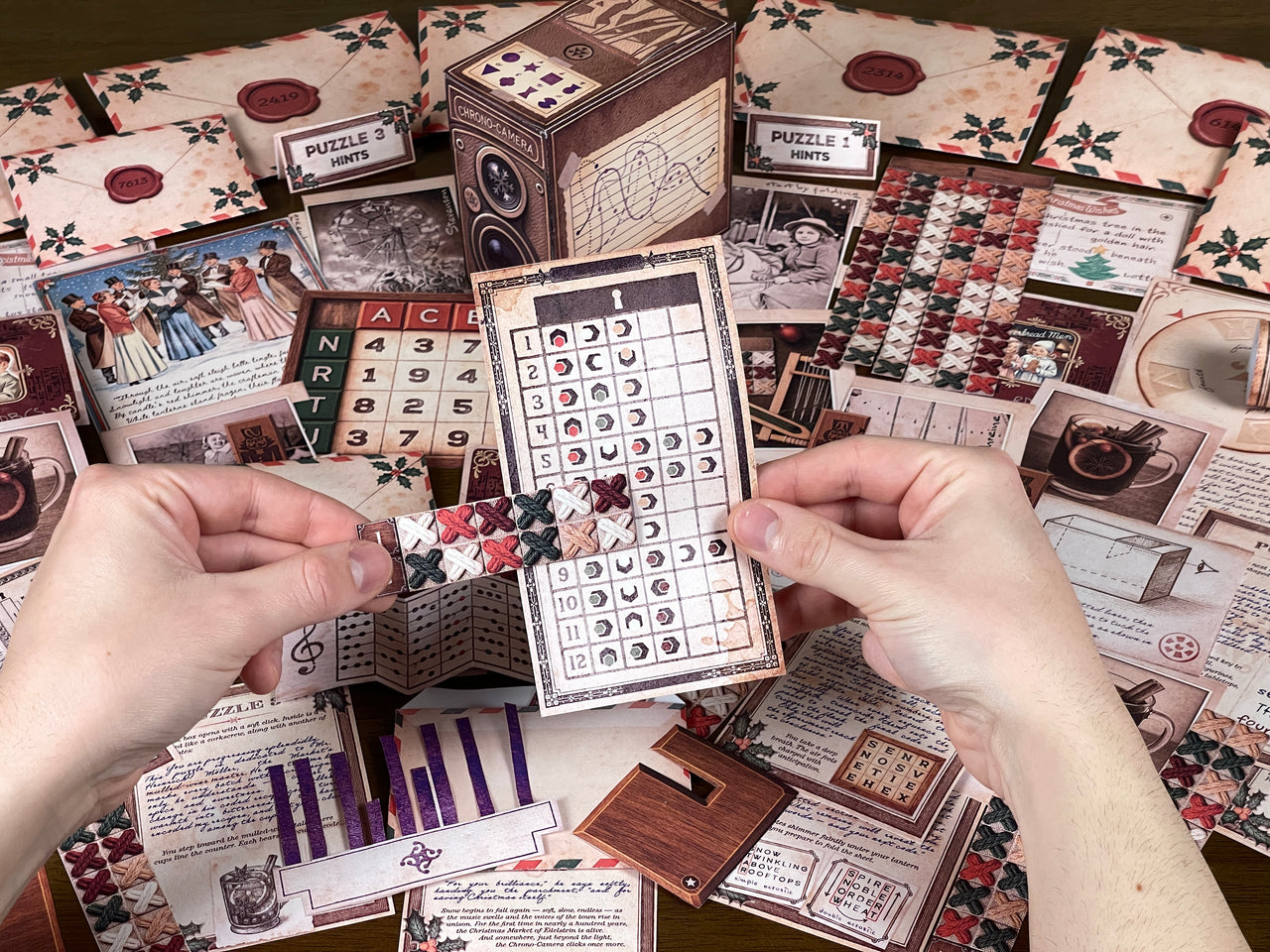 The Christmas Market - Printable Christmas Escape Room