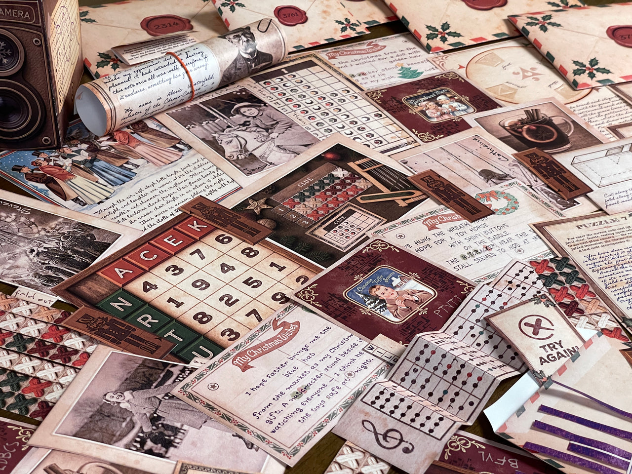 The Christmas Market - Printable Christmas Escape Room