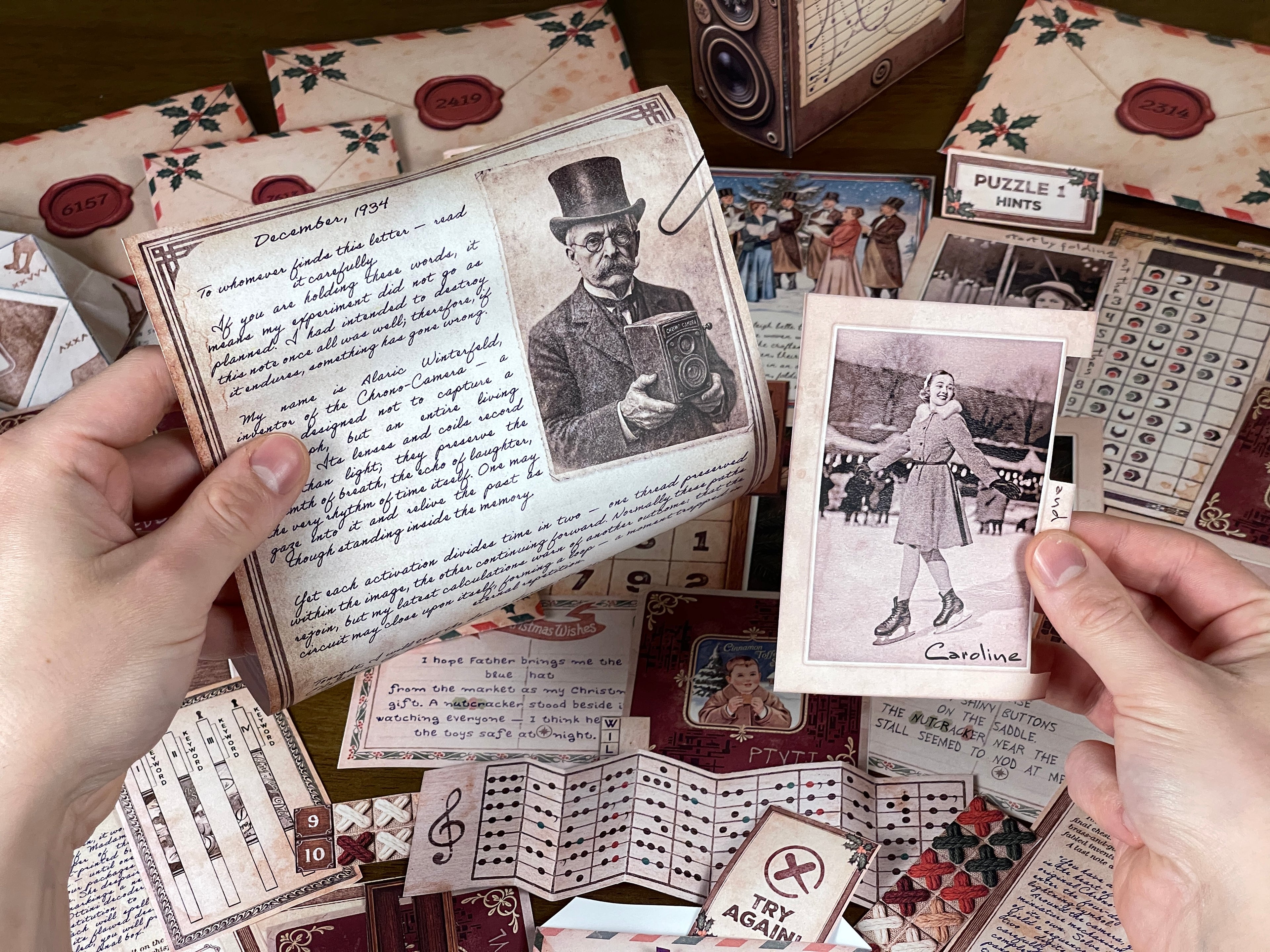 The Christmas Market - Printable Christmas Escape Room