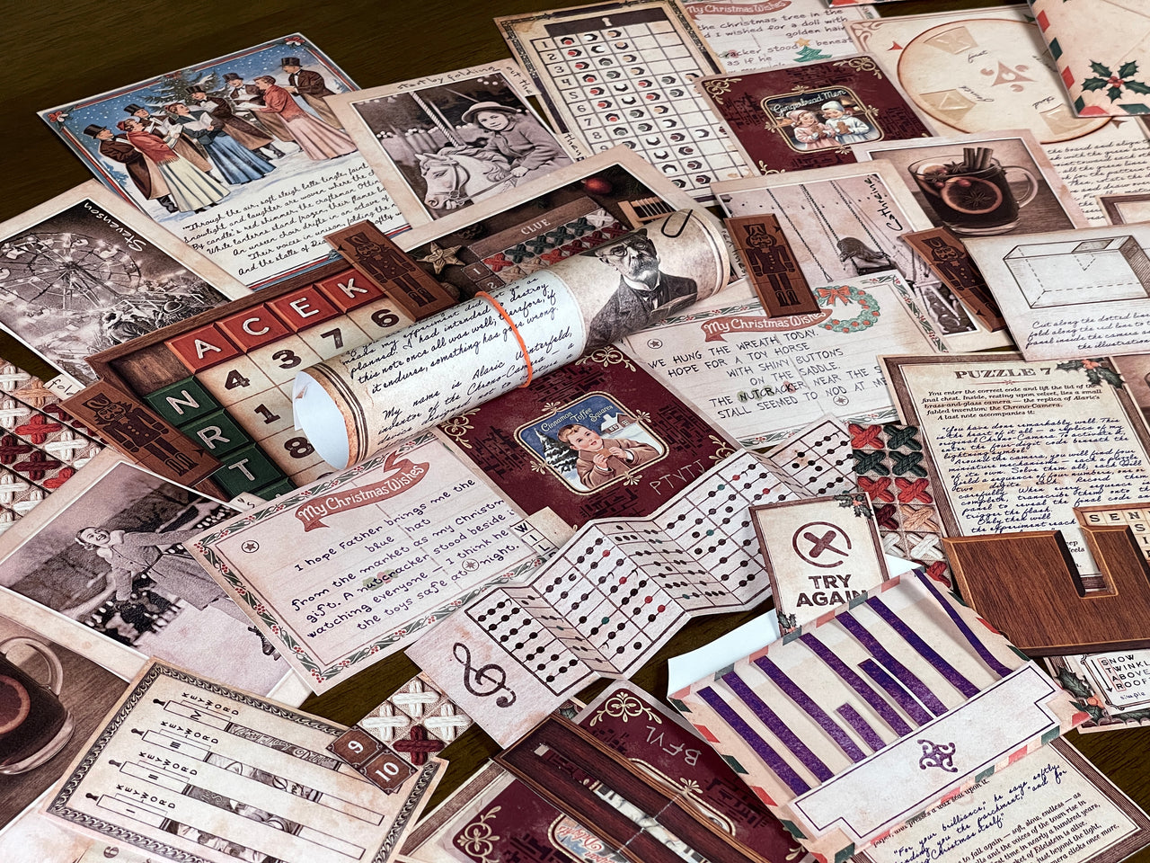 The Christmas Market - Printable Christmas Escape Room