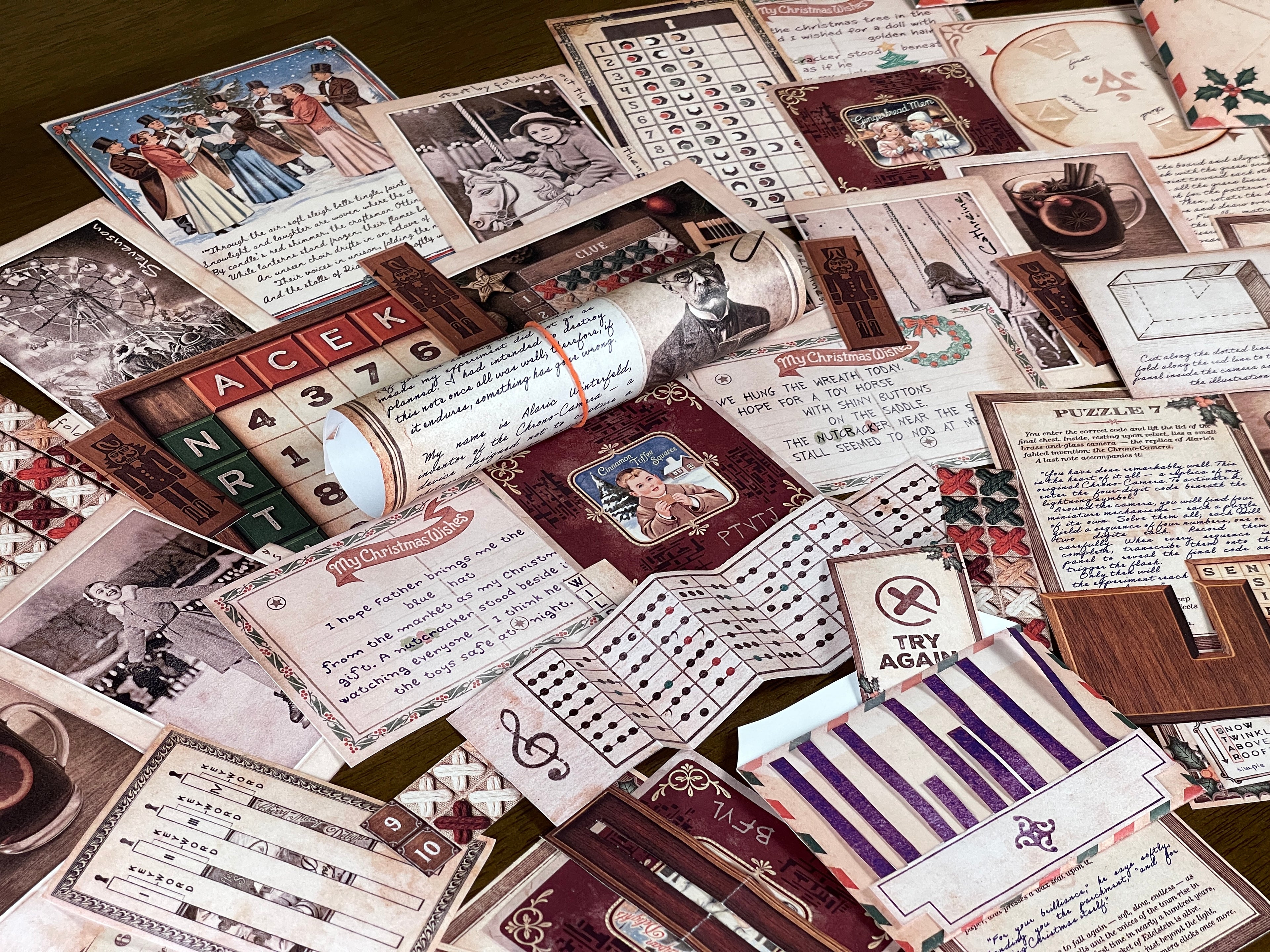 The Christmas Market - Printable Christmas Escape Room