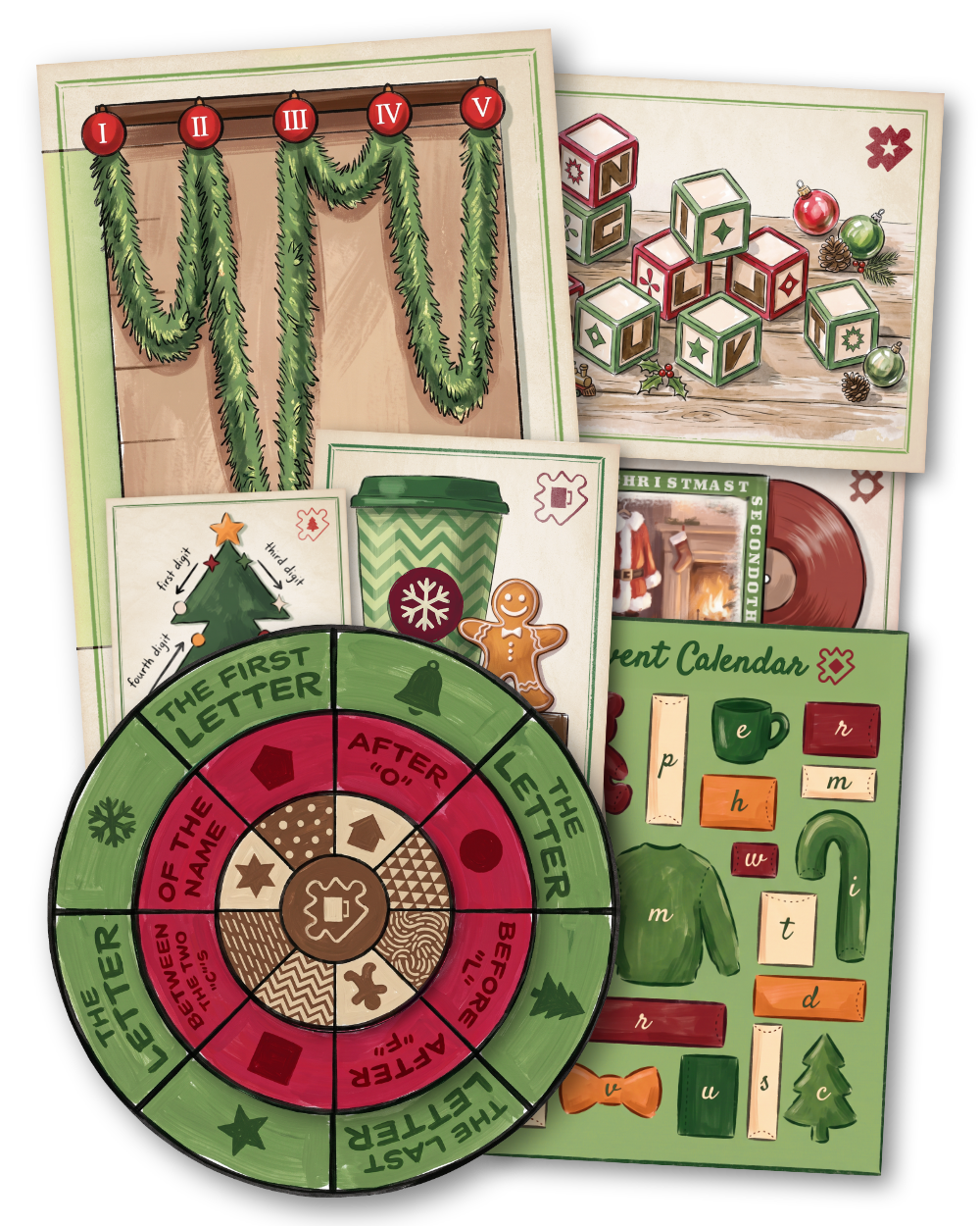 Cozy Christmas Printable Escape Room