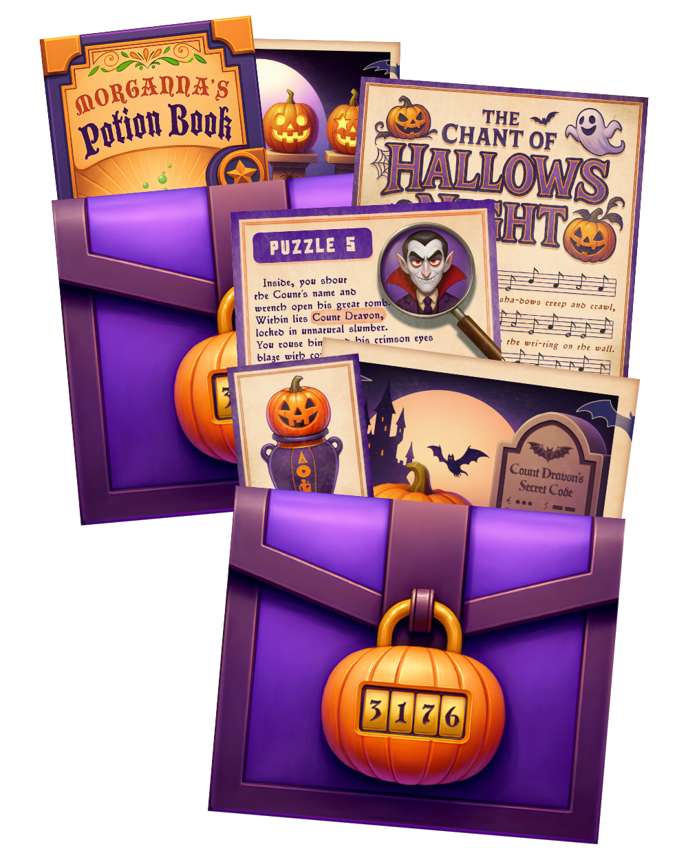 The Halloween Heist - Halloween Printable Escape Room