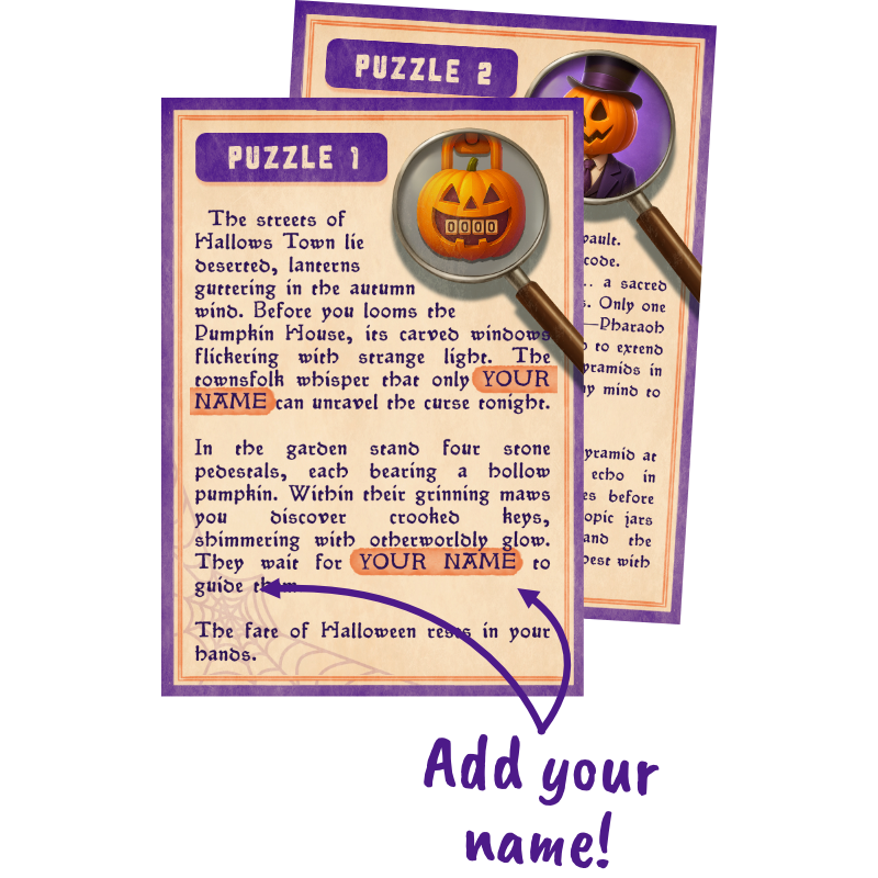 The Halloween Heist - Printable Halloween Escape Room