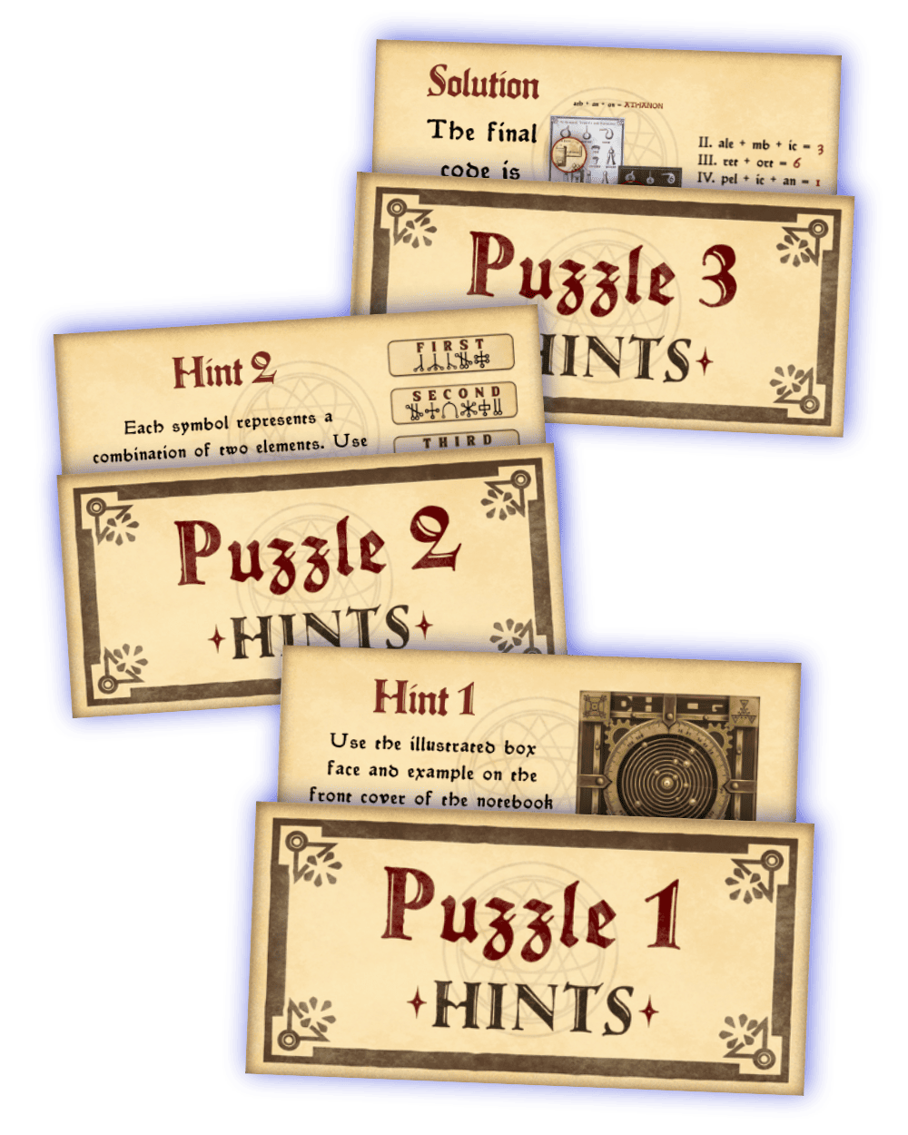 The Alchemist's Box DIY Escape Room Printable