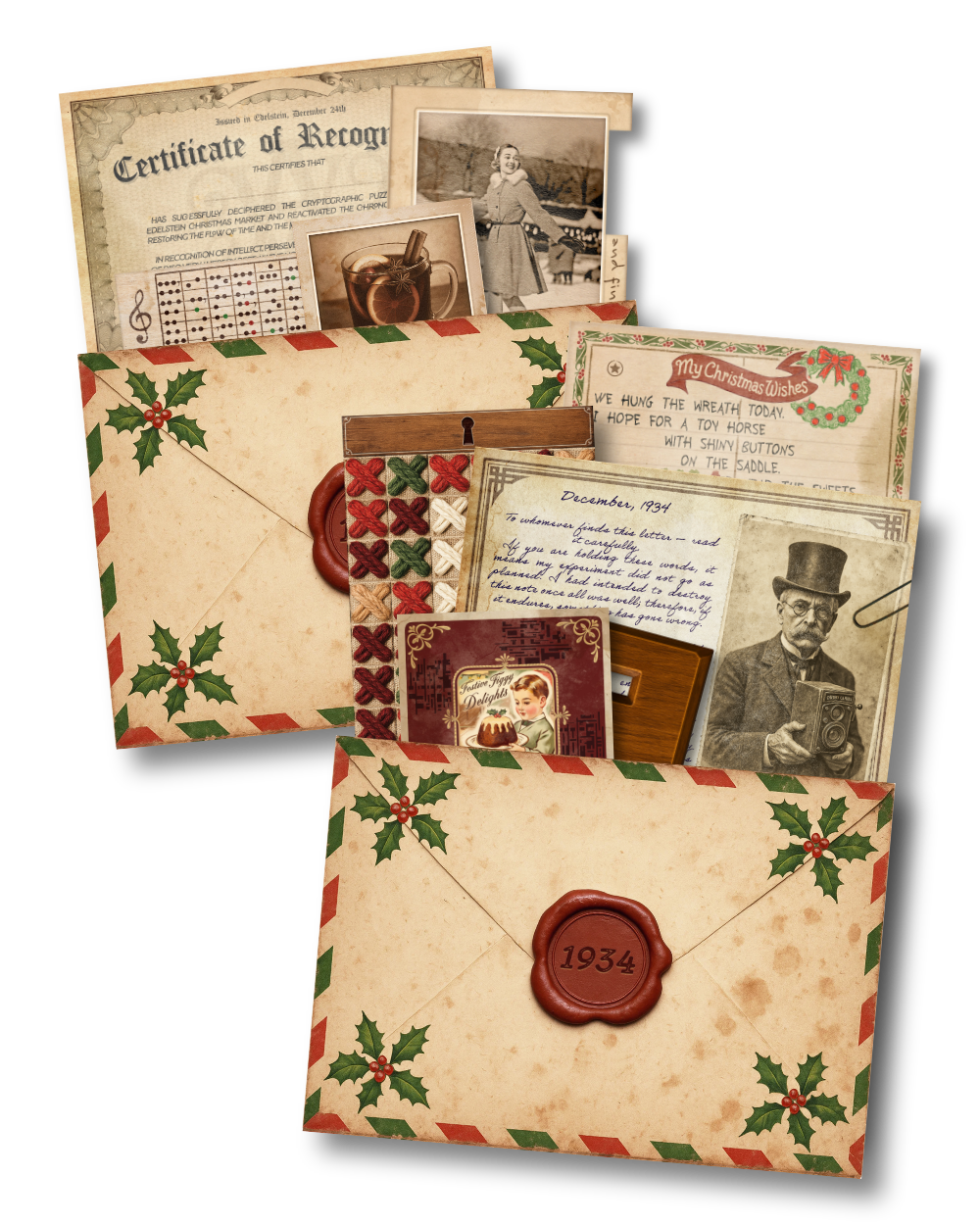 The Christmas Market - Printable Christmas Escape Room