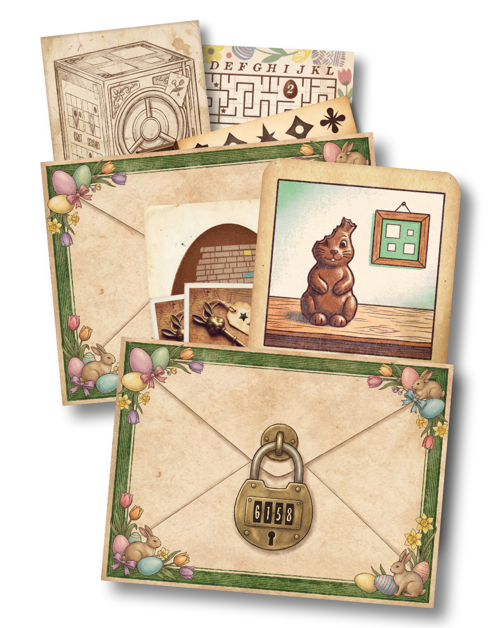 The Easter Vault - Printable Easter Escape Room