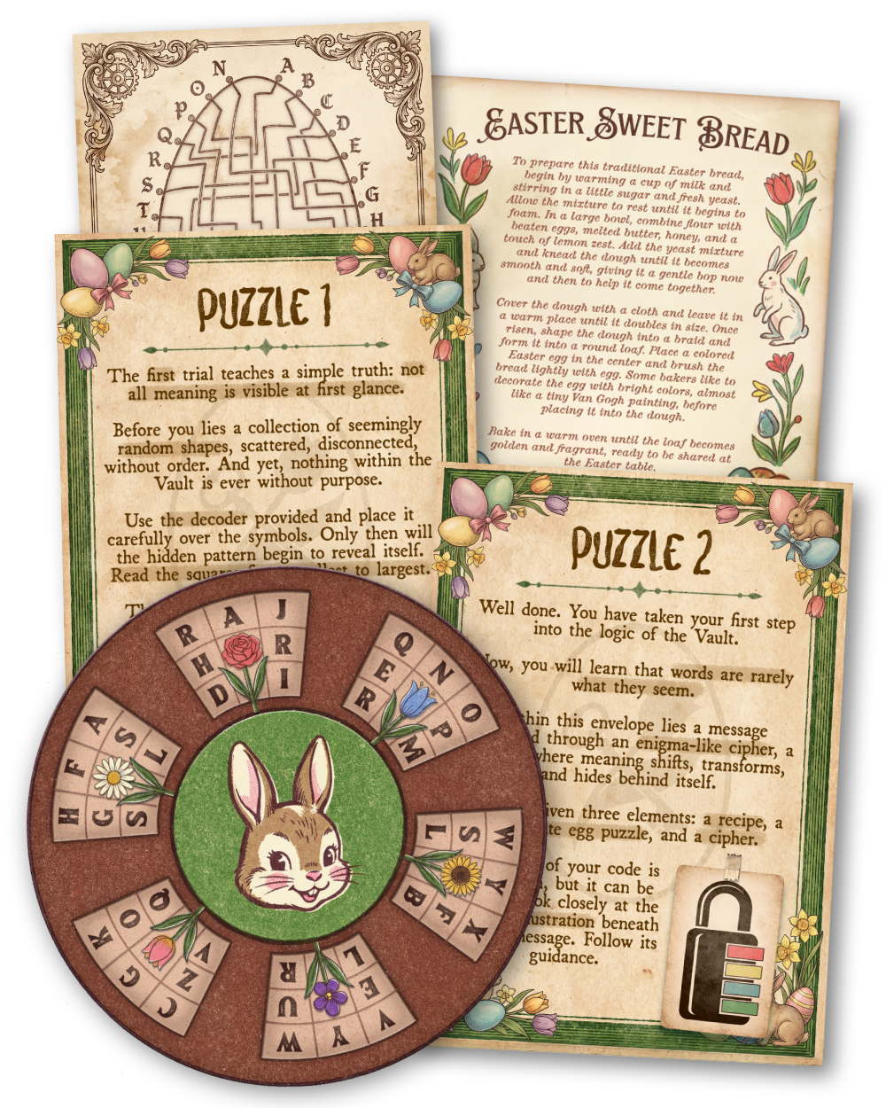 The Easter Vault - Printable Easter Escape Room