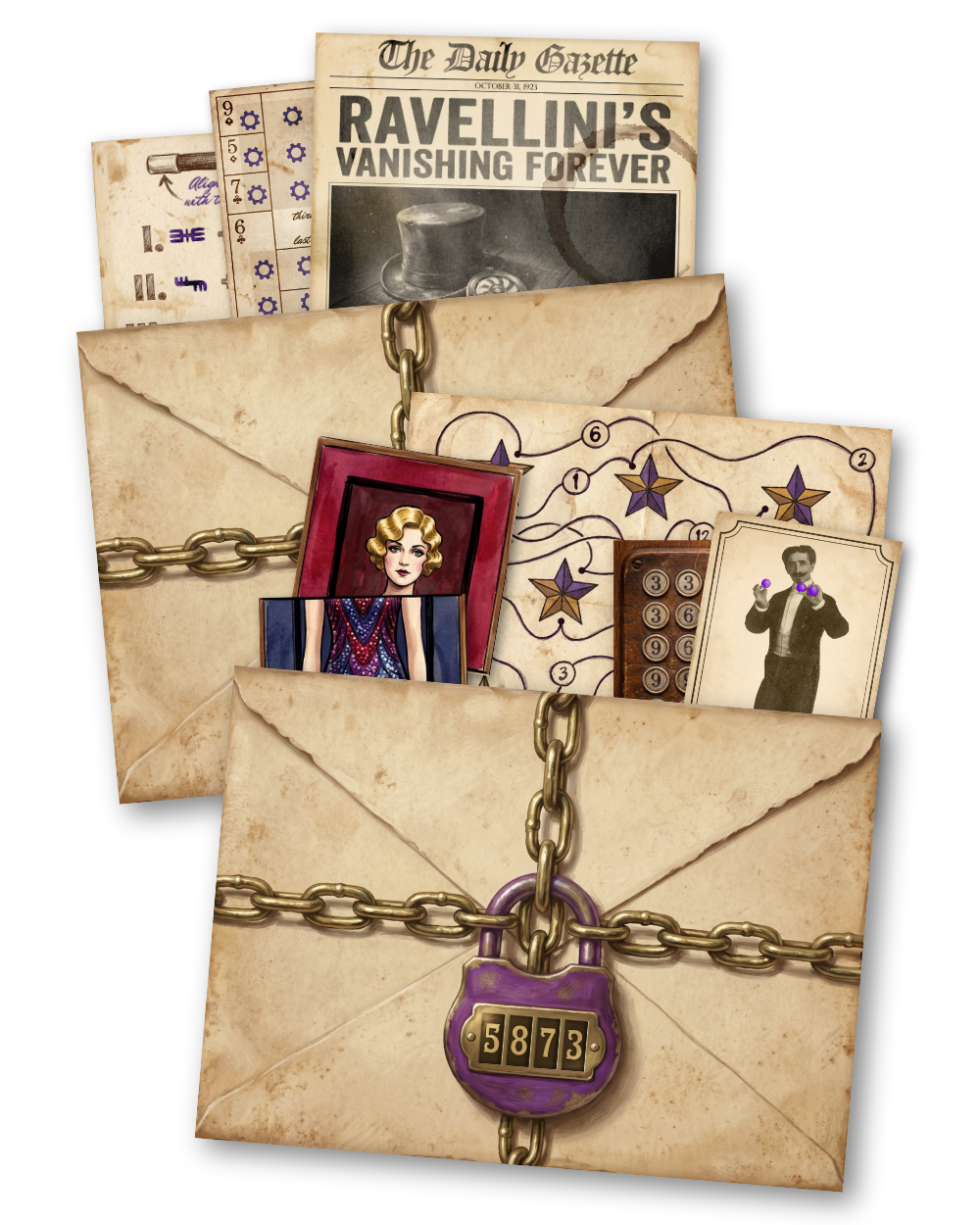 The Illusionist's Box - Printable Escape Room