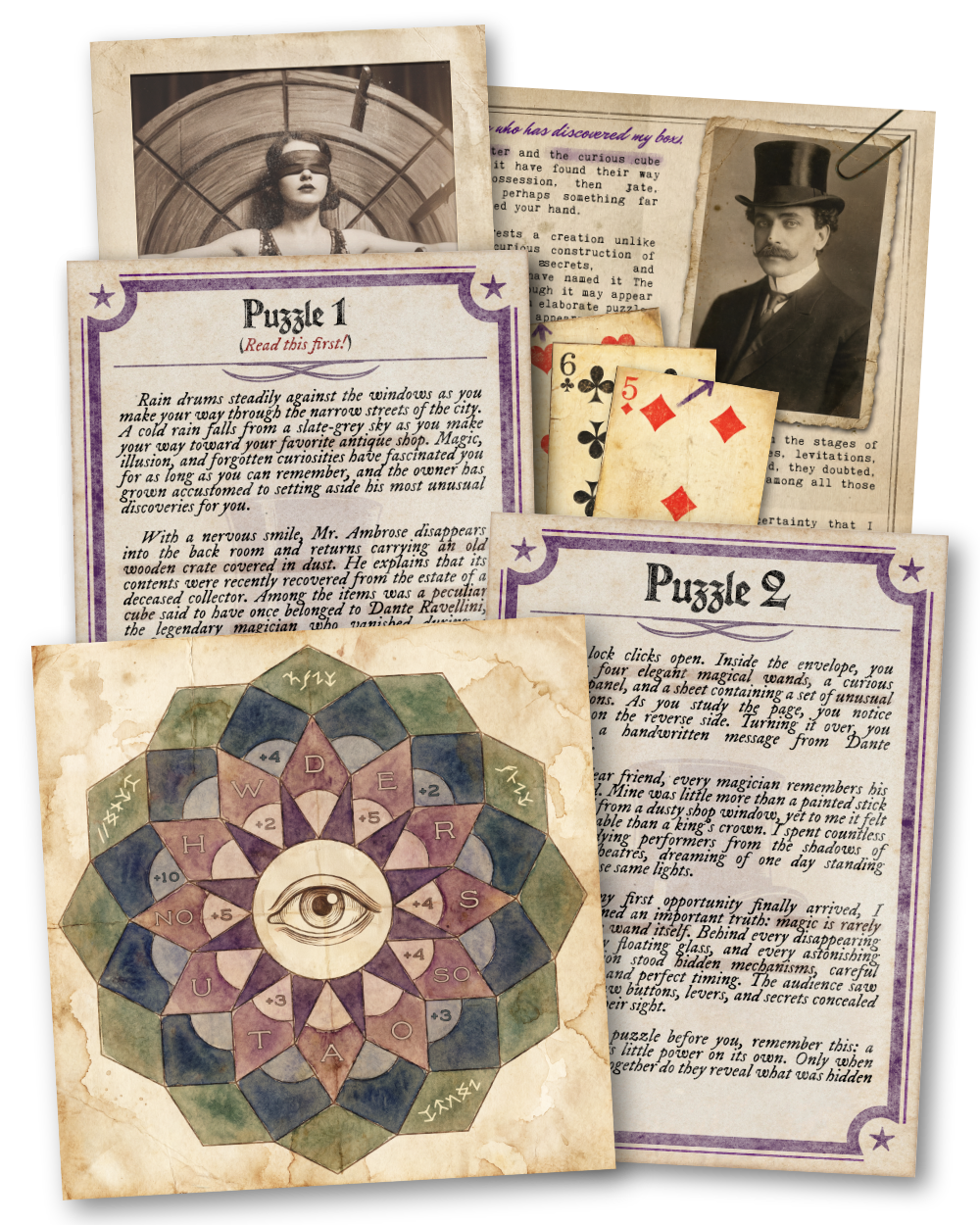 The Illusionist's Box - Printable Escape Room