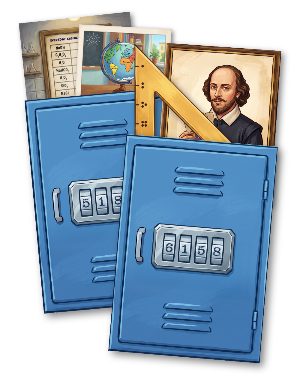 The School of Riddles - Printable Escape Room for Kids