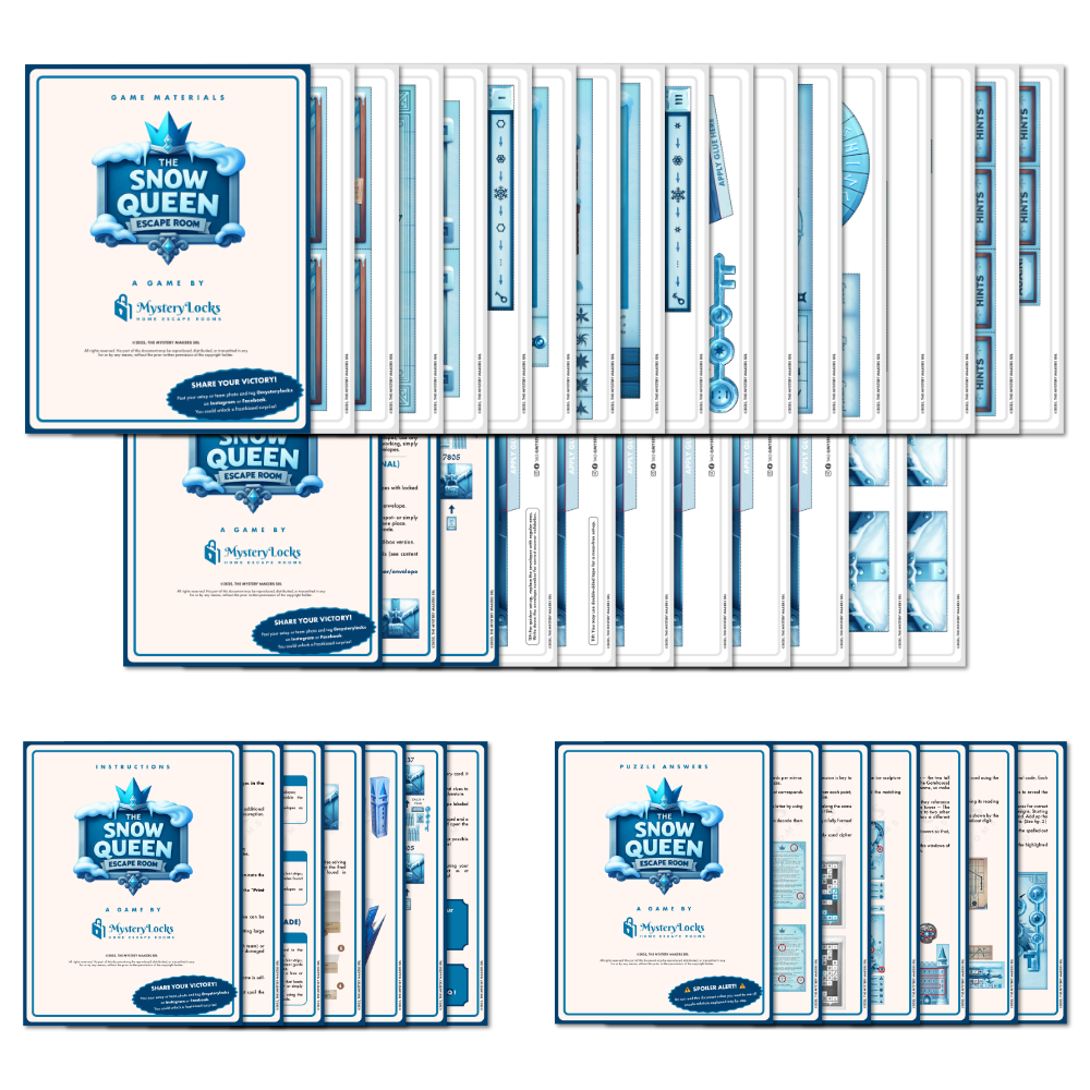 The Snow Queen - Printable Winter Escape Room