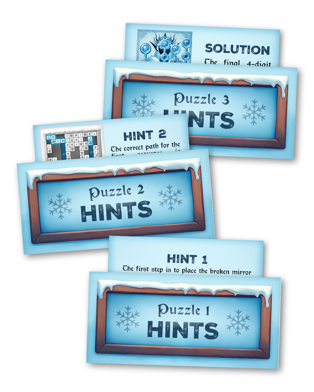 The Snow Queen - Printable Winter Escape Room