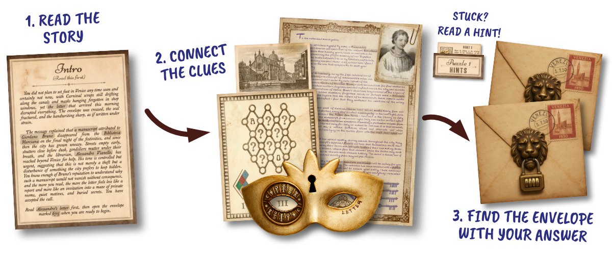 The Venice Heist - Printable Escape Room