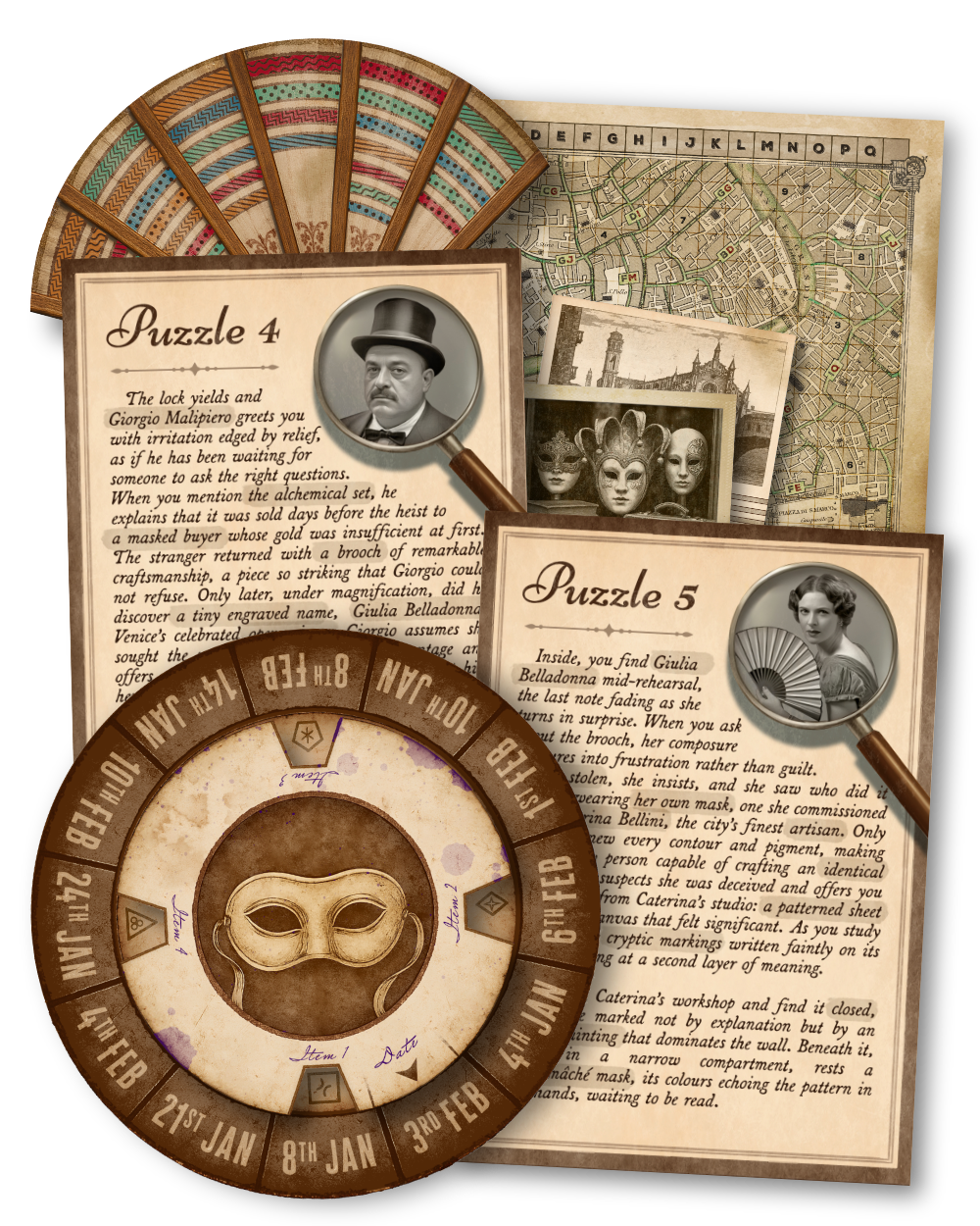 The Venice Heist - Printable Escape Room