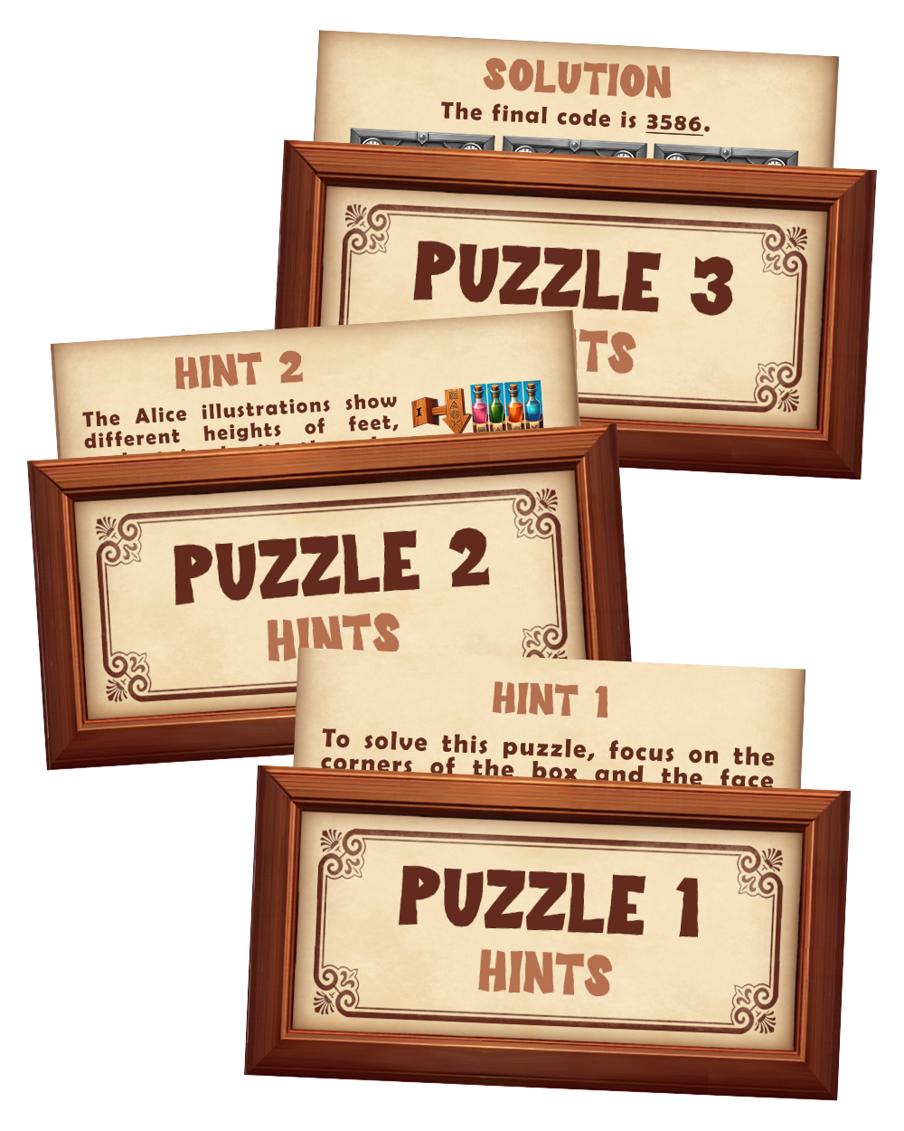 The Mad Hatter's Box - Alice in Wonderland Printable Escape Room