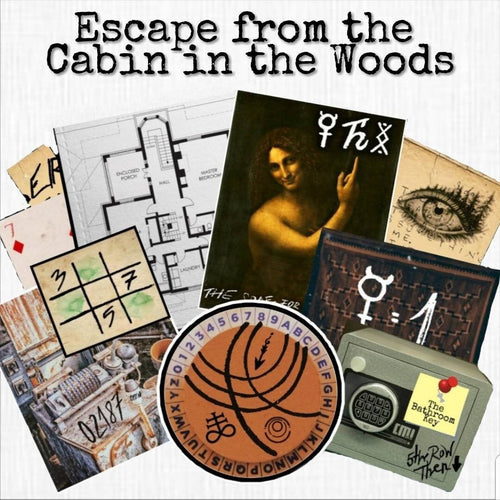 Cabin in the Woods - Printable Escape Room