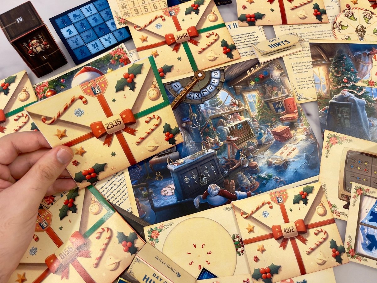 Calendario de Adviento Escape Room - MysteryLocks Home Escape Rooms