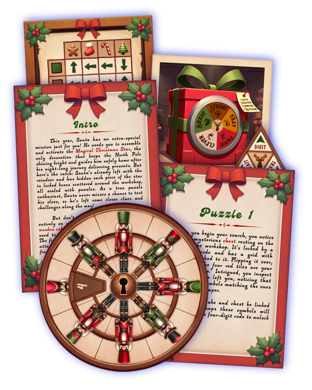 The Christmas Star DIY Christmas Escape Room Printable