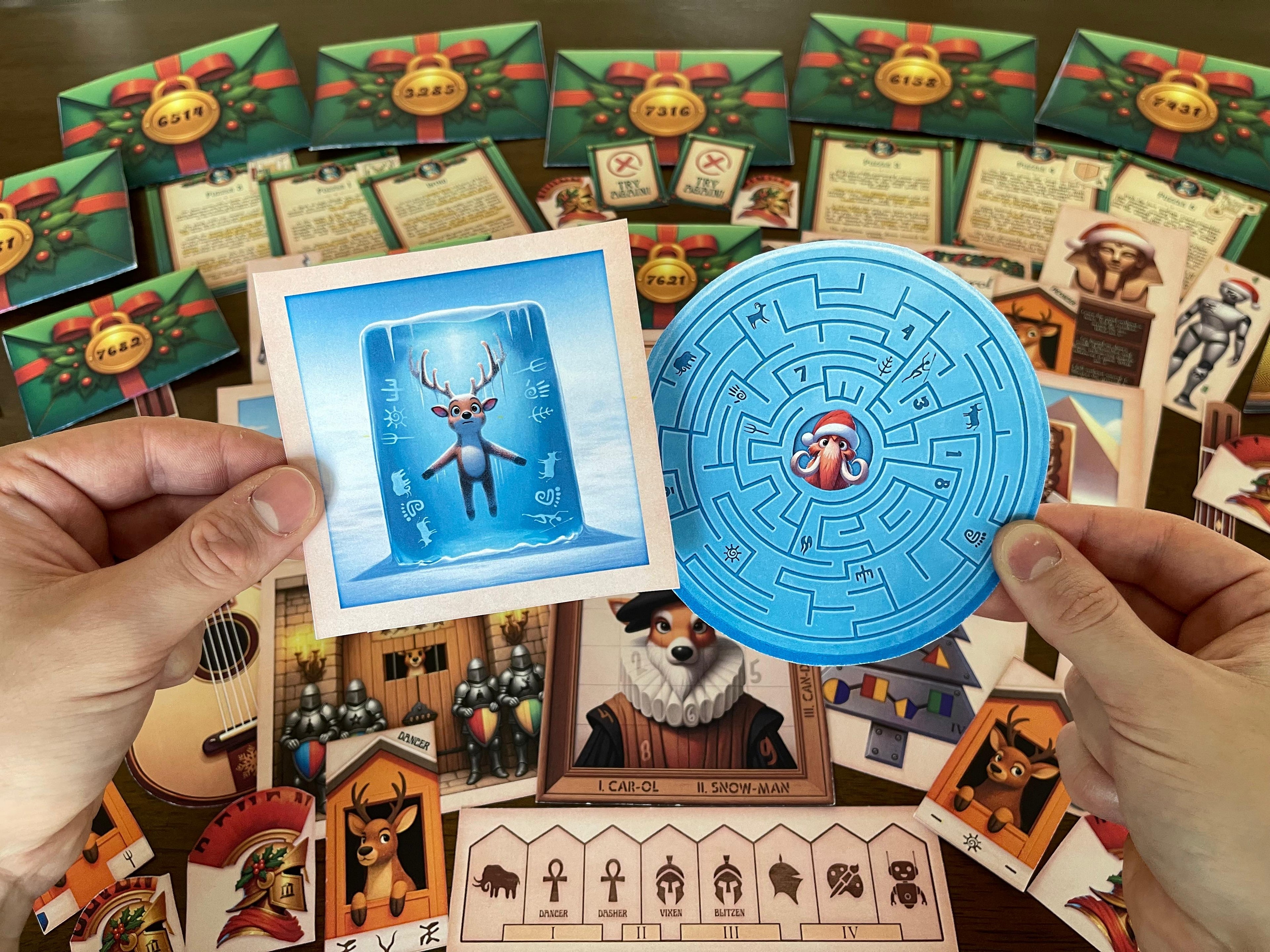 Christmas Time Travel - Printable Christmas Escape Room