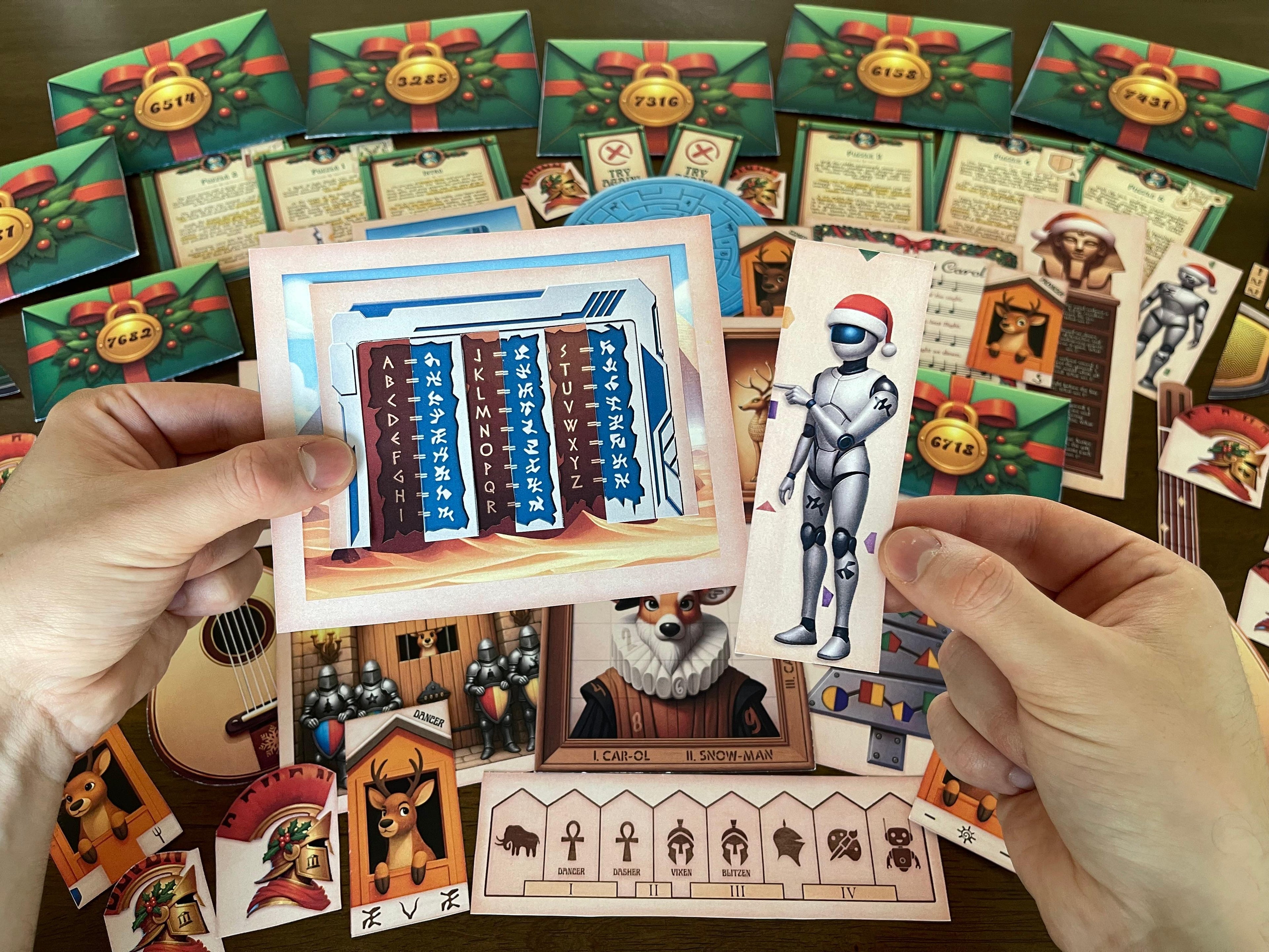 Christmas Time Travel - Printable Christmas Escape Room