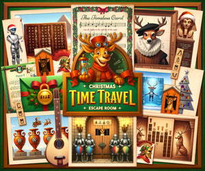 Christmas Time Travel - Printable Christmas Escape Room