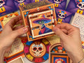 This DIY Day of the Dead Escape Room offers printable puzzles with vibrant Dia de los Muertos themes. Perfect for a Halloween escape room, it provides immersive clues and stunning artwork for an unforgettable experience.