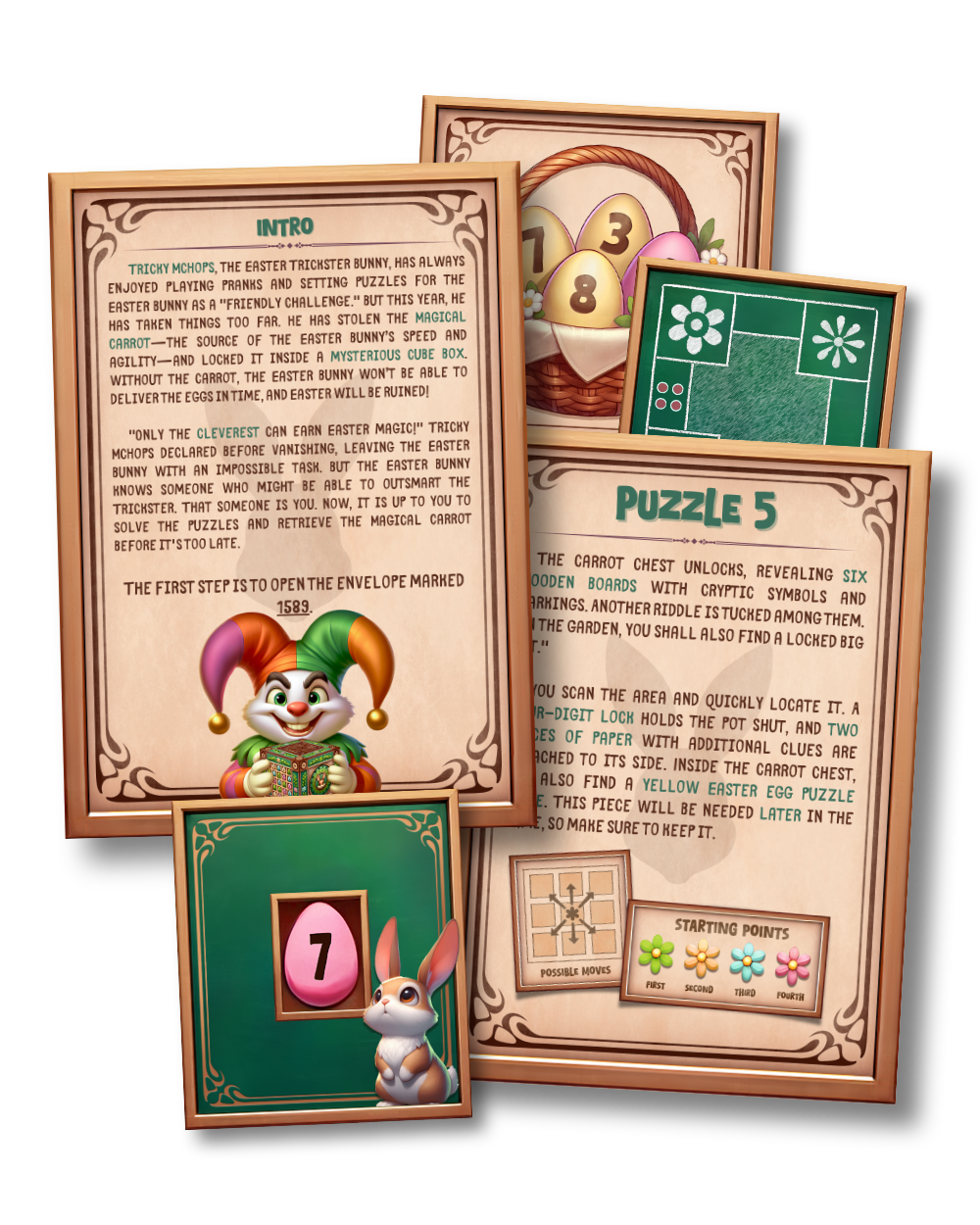 Easter Box - Printable Easter Escape Room