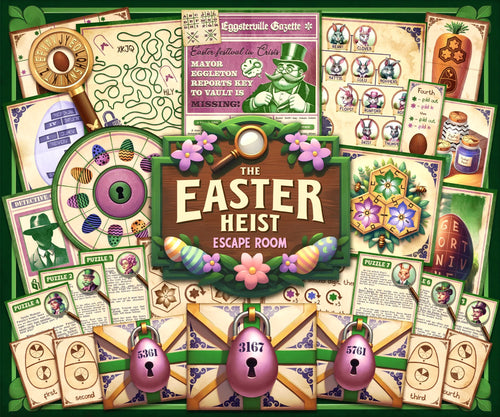 Easter Heist - Printable Easter Escape Room