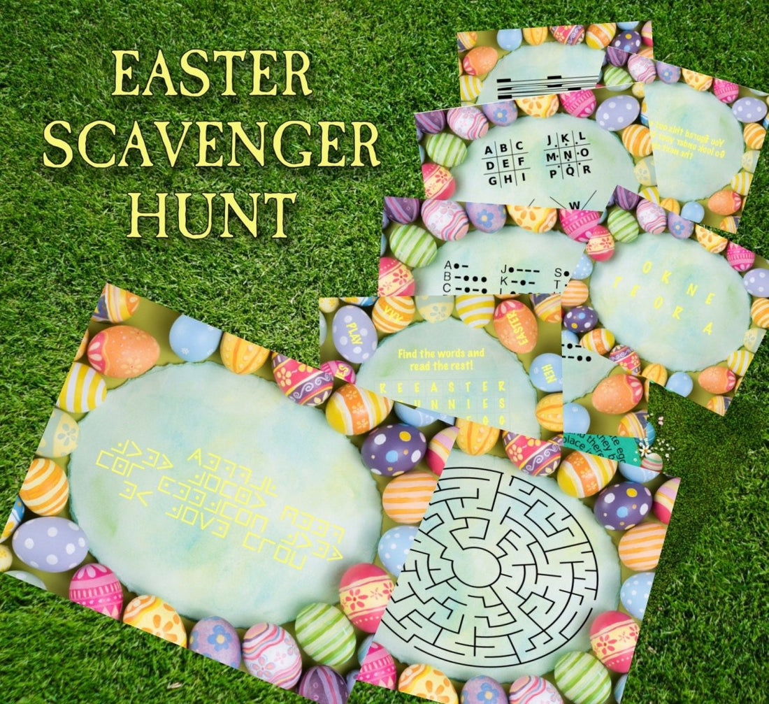 Easter Scavenger Hunt - MysteryLocks Home Escape Rooms