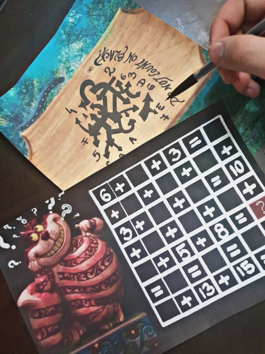 Wonderland Printable Escape Room - MysteryLocks Home Escape Rooms