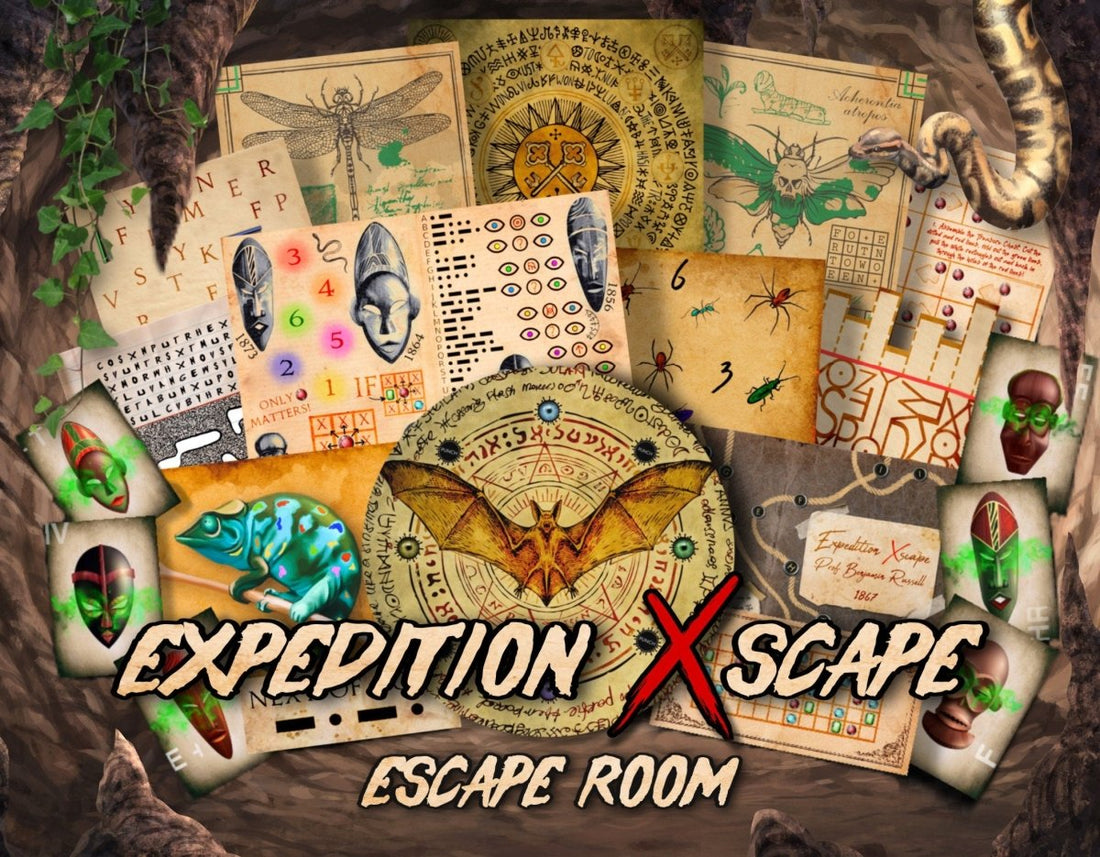 Expedition XSCAPE Printable Escape Room - MysteryLocks Home Escape Rooms