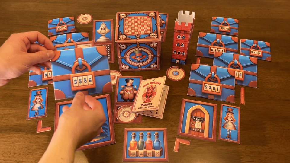 The Mad Hatter's Box - Alice in Wonderland Printable Escape Room