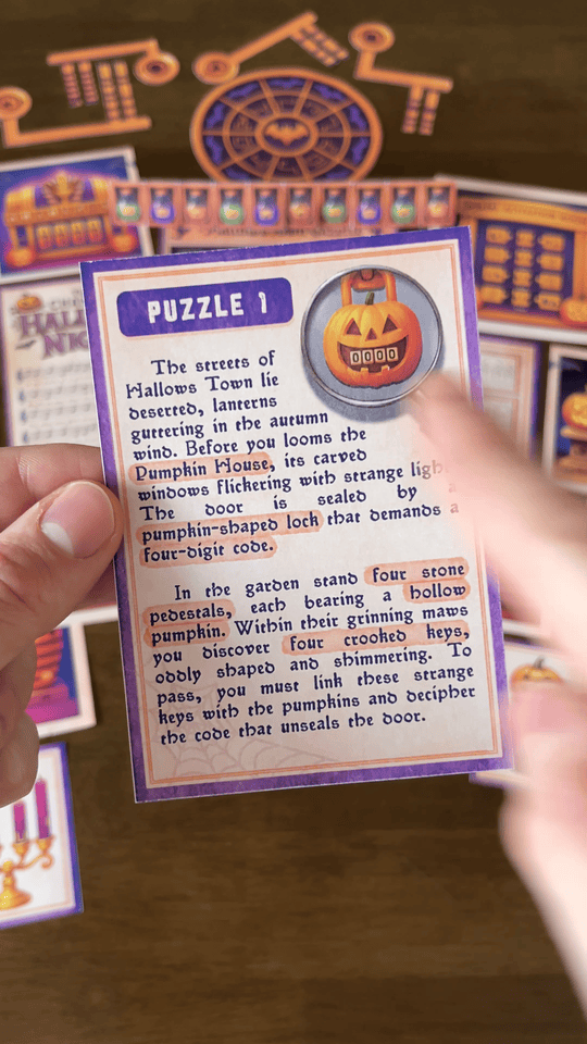 The Halloween Heist - Printable Halloween Escape Room