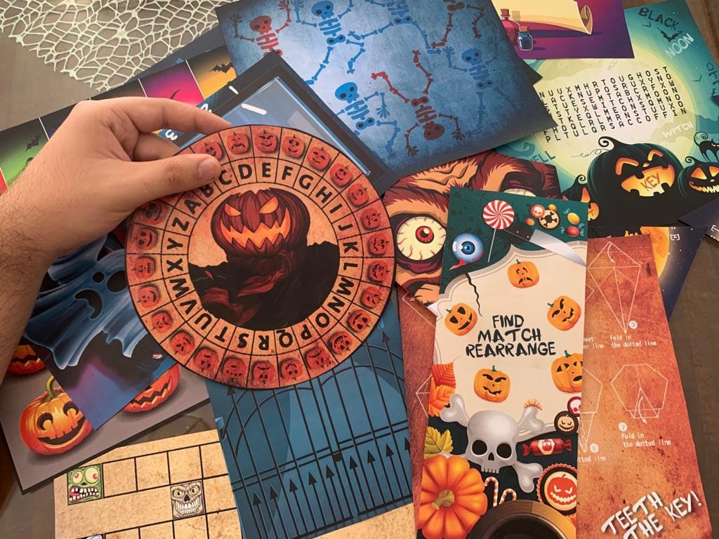 Celebrate Halloween with this DIY escape room kit! Featuring printable puzzles and spooky challenges, it's a thrilling adventure for friends and family.