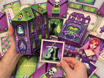 Printable Haunted House Escape Room – Dive into the mysteries of a haunted house with this DIY escape room kit. Solve cryptic clues, encounter eerie spirits, and escape before time runs out. Perfect for Halloween fun! Easy to print and set up.