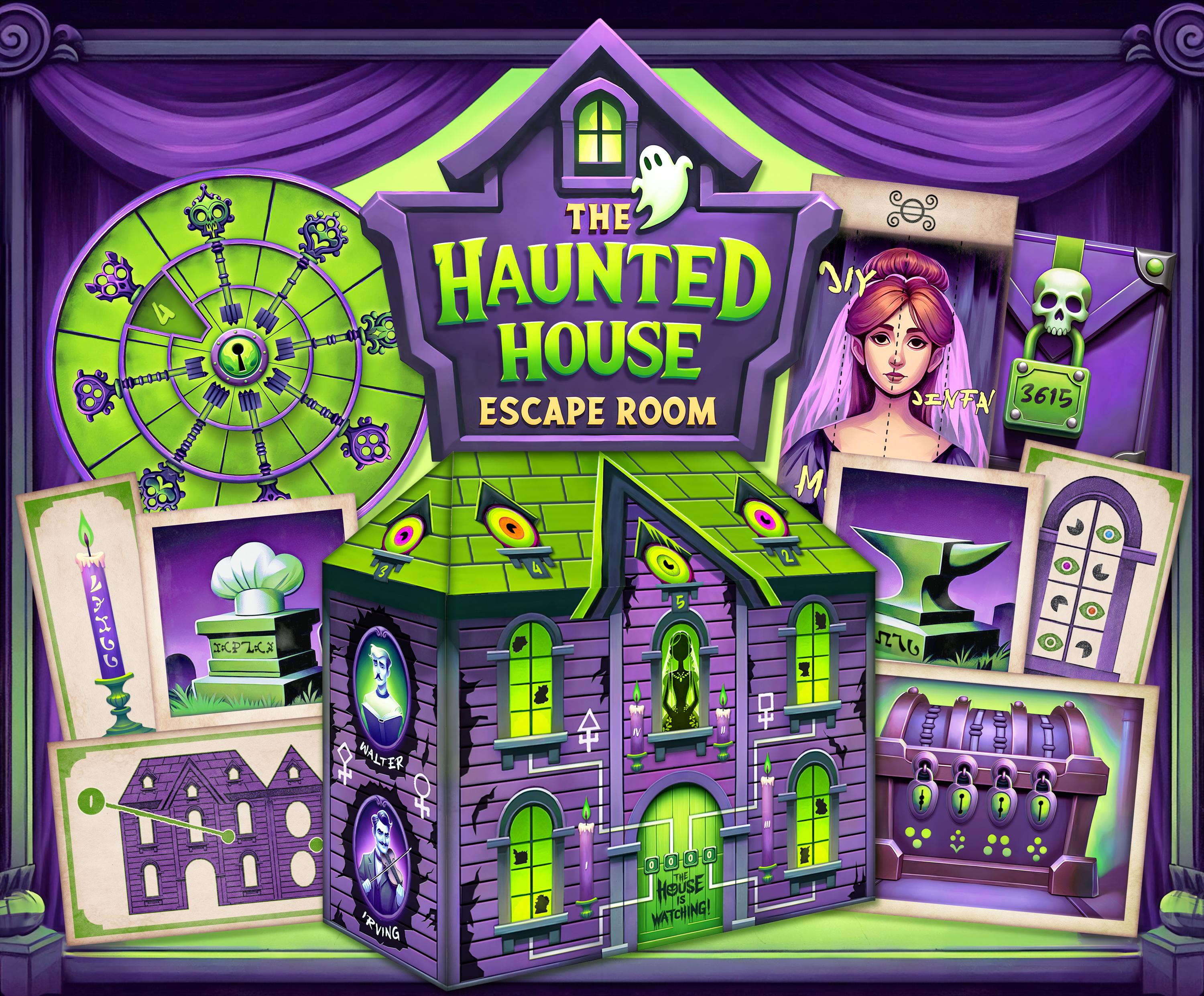 Haunted House Escape Room Printable – Turn your home into a haunted manor with this DIY escape room! Solve spooky puzzles, unlock ghostly clues, and escape the creepy house. Perfect for Halloween or mystery lovers. Easy to print and play.