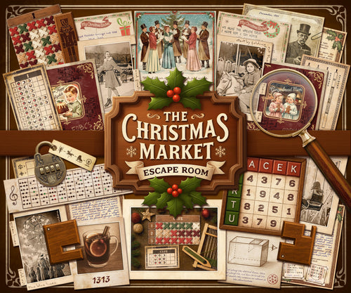 The Christmas Market - Printable Christmas Escape Room