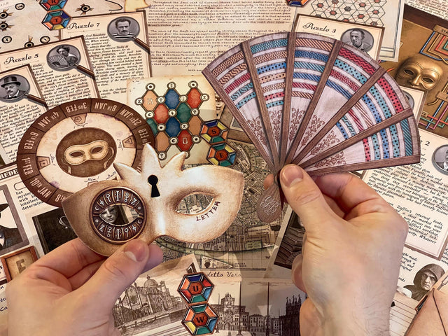 Escape Room Printable – The Venice Heist: An Immersive Puzzle Game for Teens & Adults (PDF Download)